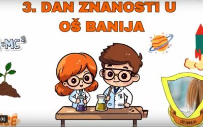 Treći Dan znanosti u OŠ Banija – VIDEO