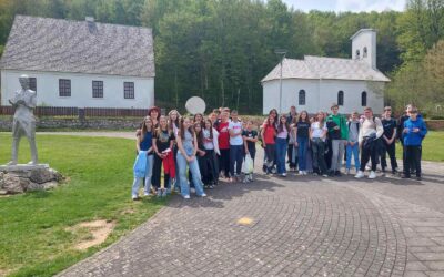 Sedmaši na terenskoj nastavi u Lici
