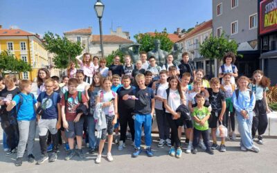 Petaši na terenskoj nastavi