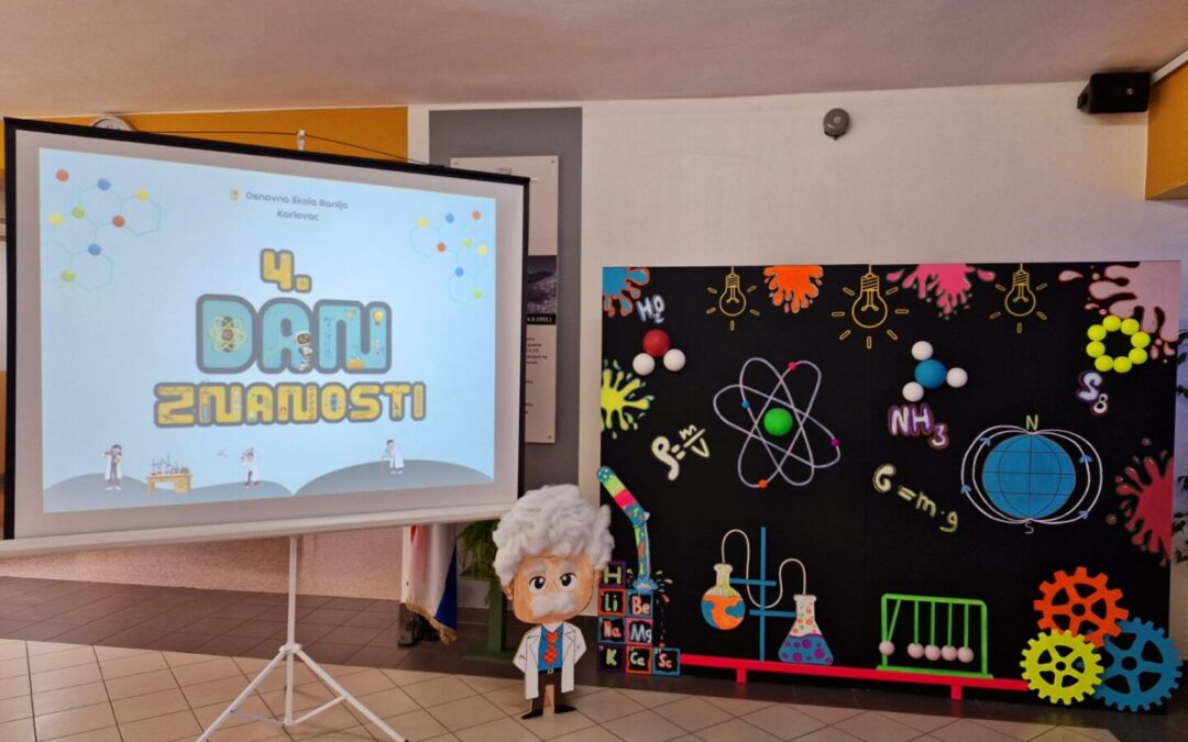 Dan znanosti u OŠ Banija – žar znatiželje i vatre otkrića