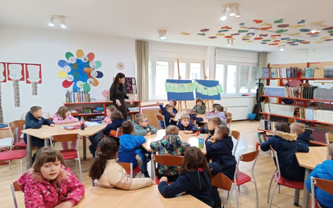 Posjetitelji iz vrtića Banija