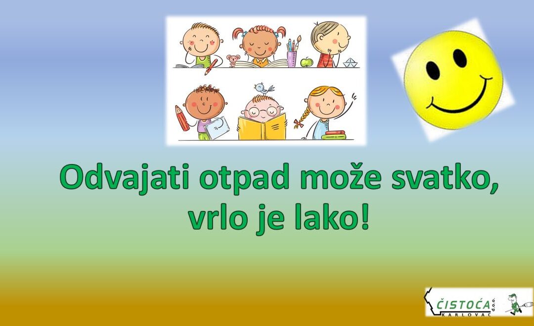 Kako pravilo odvajati otpad