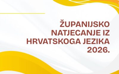 Uspjeh na Županijskom natjecanju iz hrvatskoga jezika