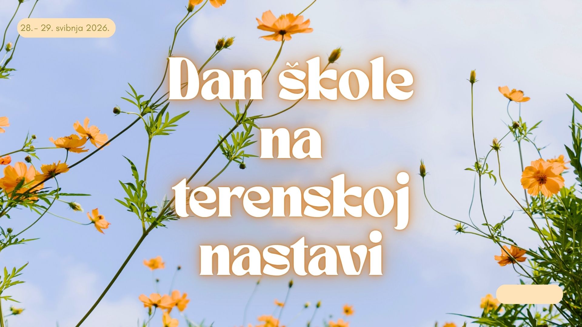 Dan škole na terenskoj nastavi