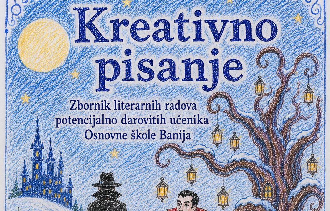 Od prve ideje do zbornika – uspješno završen projekt „Kreativno pisanje“ u Osnovnoj školi Banija
